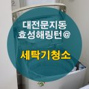 효성세탁 | 찌든 때 작살! 대전 문지동 효성해링턴 삼성 14kg 통돌이 세탁기, 완벽 분해청소로 위생 끝판왕 등극!