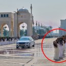UAE 이재명 대통령 환영식 '흰옷에 긴 머리칼' 흔든 소녀들… '알 아얄라' 이미지