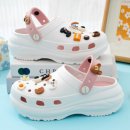 하모리-7 | 발 편한 여성 통굽 슬리퍼 추천 하모리 경량 EVA 키높이 6.5cm 샌들 슬리퍼