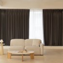 메종커튼 | 형상기억 암막커튼 후기, 메종드에떼르넬 나비주름 커튼으로 거실 분위기 바꾼 이야기
