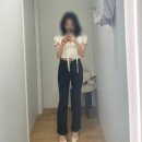 한남동 오버듀 플레어 쇼룸 방문 후기, 오버듀 플레어 블라우스, 카페 라퀴진한남 &amp; 라테라세 방문 후기