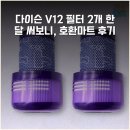 우수마트 | 다이슨 V12 필터 2개 한 달 써보니, 호환마트 후기