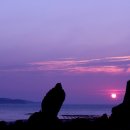 남해노을 이미지