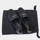 38-C | 셀린느 남성 폴리쉬드 불 루코 트리옹프 로퍼 블랙 실버 334773602C38NS 직접 신어본 후기