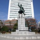 정발장군 동상 이미지