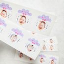 디자인키위 주문제작 얼굴스티커 추천! 생일 라벨, 돌답례스티커