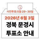 문경읍행정복지센터 | 2026년 6.3 지방선거 문경시 사전투표소 위치·시간 총정리 (+모바일 신분증 실전 수칙)
