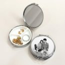 거울보는 강아지 | 주문제작 거울 틴케이스 영양제 약통 케이스, 소중한 사진을 담은 커스텀 굿즈 제작 후기✨