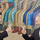 푸틴, 시진핑 극진 예우에... 외신 “왕조시대 황제들의 만남 연출” 이미지