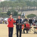 일병 고우림과 군악대 벗꽃 축제 이미지