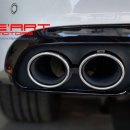 엘모터스(L-MOTORS) | C43 카브리올레 카본 스포일러 + 디퓨져/팁 + 블랙 세로그릴 작업 (C200 카브리올레)