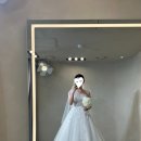 [본식가봉후기] 브라이드손윤희_실크 레이스 잔잔비즈 2부드레스 등 ♥