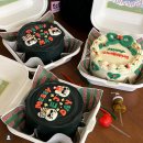 피랑 | 수원 인계동 크리스마스 케이크 레터링 도시락케이크 주문예약 안내 [히랑피랑 25년 추천 후기모음]🎄