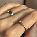 Avace 아방쎄 | 14k Long Bagutte Ring 우정링 후기