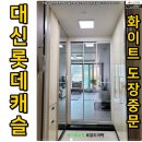 씨유 서구대신협성점 | 대신롯데캐슬중문, 화이트도장중문 아파트현관 설치후기~~