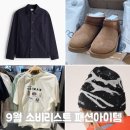 9월 소비 리스트 어그 아크테릭스비니 자라바지 대만티셔츠 H&amp;M 재킷