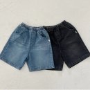 17개월 오브마이온 아기옷 후기 | 에어리롱팬츠 화이트 M, 데님버뮤다팬츠 블랙 L 착용 리뷰