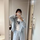 스파오 여름 크롭 경량 바람막이 나일론 라이트반바지 세트