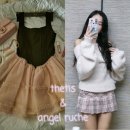 엔젤드림 | 성수 더티스 thetis 쇼룸 구매 후기 🪽 + 엔젤루체 angel ruche 스커트 리뷰 💝