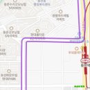 정평중학교 입구 - 동보3차 - 수지초등학교 이미지