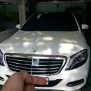 강북구 미아동 덴트복원, 벤츠S500(mercedes Benz s500)주차창 기둥에 파손된 찌그러짐..무판금/무페인트 복원 이미지