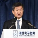 정몽규 축구협 회장 “손흥민·이강인 몸싸움, 요르단전 끝나고 숙소서 들어” 이미지