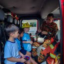 Little VIPs had a blast today with a visit from local firefighters! 이미지