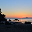 다대포의 저녁노을 이미지