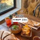 퍼펫 애견카페 | [제주 애월 맛집] 강아지 운동장 있는 애견동반 브런치 카페 타케리아 코코스 주차 메뉴 후기