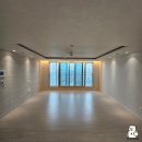 153 전기조명 | 금남로 대광로제비앙 무몰딩과 실링팬으로 정리한 집 거실커튼박스 광주조명인테리어