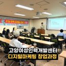 고양여성인력개발센터 스마트스토어 쇼핑몰 창업 강의 후기