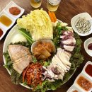 남도술상사당점해물삼합 | 삼송맛집 남도술상 고기도 해물도 포기할 수 없다면 문어갑오징어보쌈