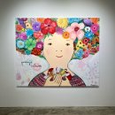 행복한 꽃그림(천아트) | 부산 전시회 에바 알머슨 전시 해운대 소울아트 스페이스