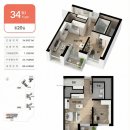 더샵센텀폴리스공인중개사사무소 | 동탄 The Sharp 센텀 폴리스 오피스텔 101동 1.5룸 《1000/85》 저층 호수 뷰, 사업자 강추!!