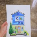 힐링수채화 & 펜드로잉 이미지