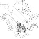 봄바디어 아웃렌더 400 MAX (구형) Engine And Engine Support 이미지