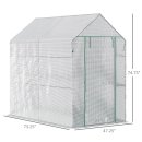 47" X 73"X 75" Walk-In Greenhouse Outdoor Portable 이미지