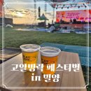 [밀양] 고알빙락 페스티벌 in 밀양 :: 먹거리, 즐길 거리, 축하공연 후기