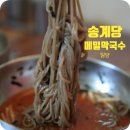 밀양 표충사 맛집 송계당 메밀막국수 입이 깔끔하고 속도 편안해요