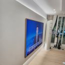 85인치 삼성더프레임 벽걸이tv 반매립시공방법 /벽걸이티비 매립 반매립 비교 /TV반매립/매립박스
