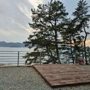 황금바다 | 통영 캠핑장 노을캠핑장 후기 - 바다뷰와 황금빛 노을이 있는 감성 캠핑