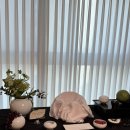 꽃;별하 | 백일상 대여 '테이블 별하' 후기(꽃내음달, 블랙 컨셉)
