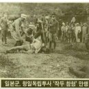 일본군 만행, '작두 참형' 이미지