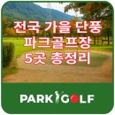 정발산파크골프장 | 전국 가을 단풍 파크골프장 5곳 총정리