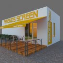 스윙스크린골프 이미지