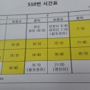 510번 시내버스 ktx역 운행 이미지