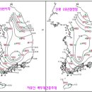 <등산정보> 2009년 전국산하 단풍 시작및 절정기 분포도 이미지