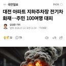 어제자 대전 EV6 전기차 화재.. 이미지