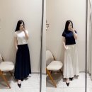 SIE 시에 매장 더현대 서울 | 리버 모크넥 돌먼 니트, 미뉴엣 머메이드 스커트, 셀 브릿지 스커트