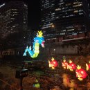 초롱타운 | 청계천 서울빛초롱축제 잉어킹 위치 평일 저녁 후기